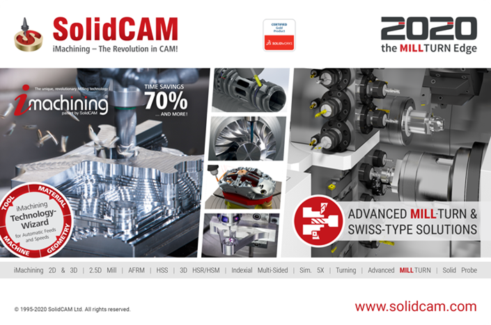 SolidCAMCAD 2020 SP4 Standalone 自带CAD模块独立版本下载(含安装视频教程)