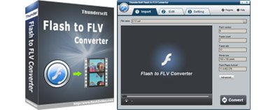 ThunderSoft Flash to FLV Converter 4.0.0（flash转换flv工具）破解版下载