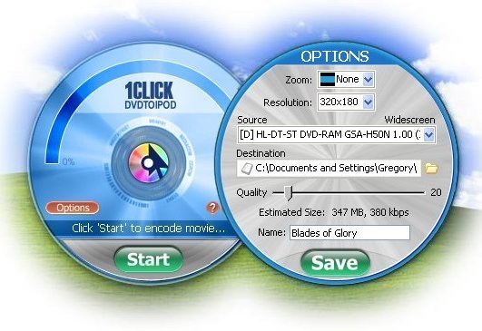 1CLICK DVDTOIPOD 3.2.1.2破解版下载（含视频安装教程）
