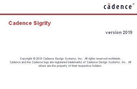 Cadence Design Systems Sigrity v19.00.003-2019 Hotfix 破解版下载