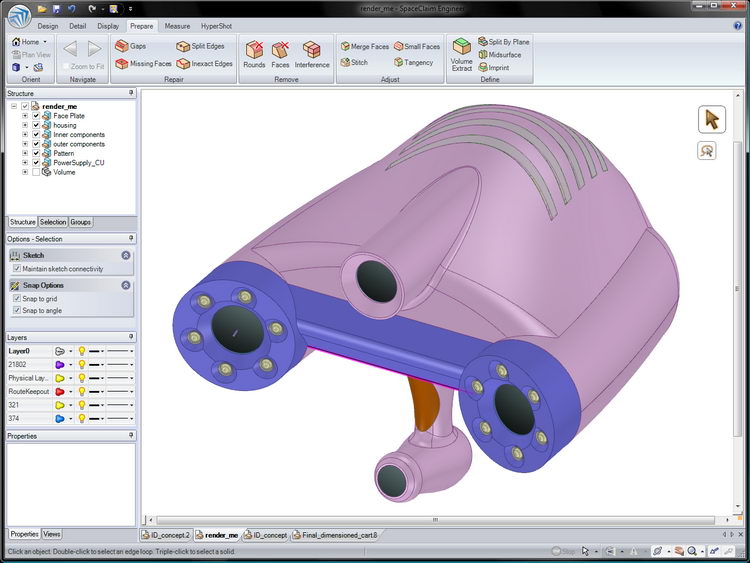 ANSYS-SpaceClaim