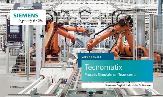 Siemens Tecnomatix Process Simulate 16.0.1 破解版下载