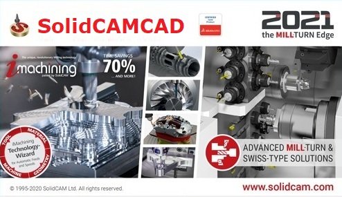 SolidCAMCAD 2021 SP0 Standalone 自带CAD模块独立版本下载(含安装视频教程)