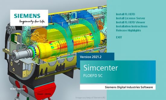Siemens Simcenter FloEFD 2021.2.1 for Simcenter3D破解版下载