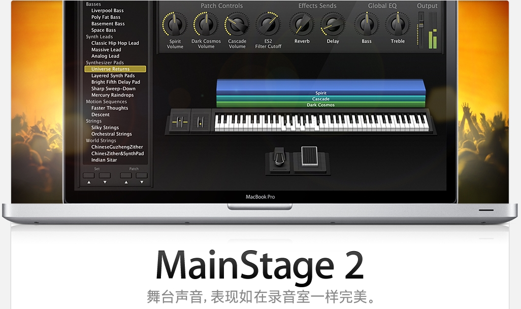 Apple MainStage 3.6 Multilingual MacOsX破解版下载