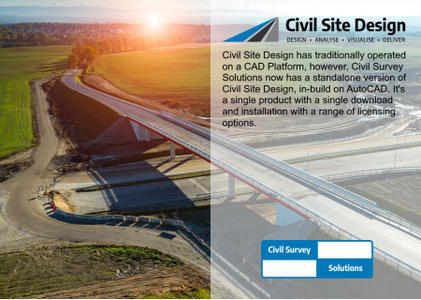 Civil Survey Solutions Civil Site Design 22.10破解版下载|CAX服务站