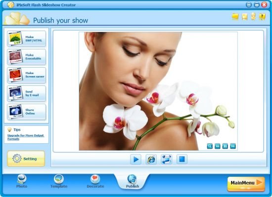 flash相册制作iPixSoft Flash Slideshow Creator 6.4.0 Multilingual破解版下载