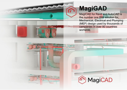 机电BIM模型创建与专业计算MagiCAD 2022 UR-2 for Autodesk Revit 2022破解版下载