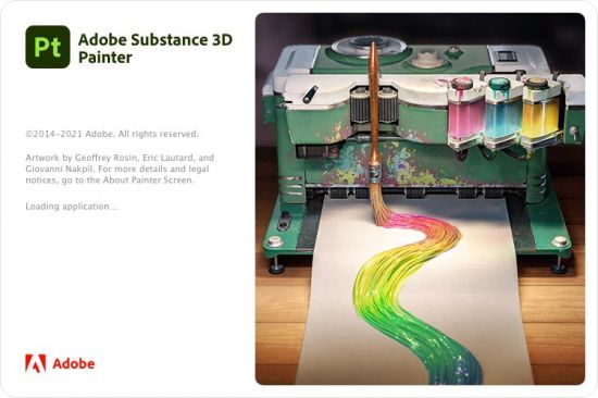 3D绘图Adobe Substance 3D Painter 7.4.3 Multilingual破解版下载