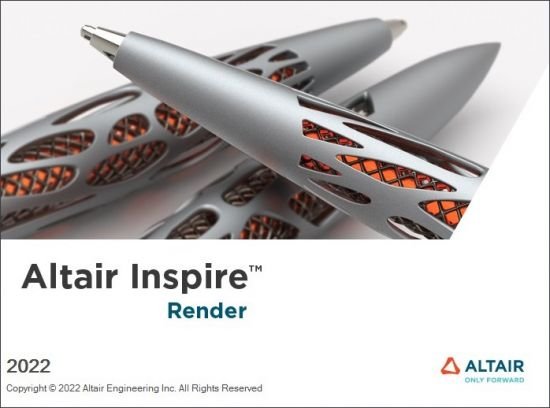 3D渲染动画制作Altair Inspire Render 2022.0 x64破解版下载