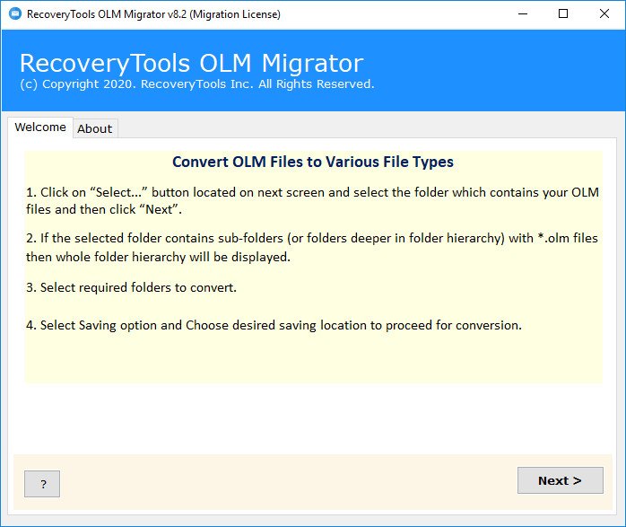 RecoveryTools OLM Migrator 8.7破解版下载