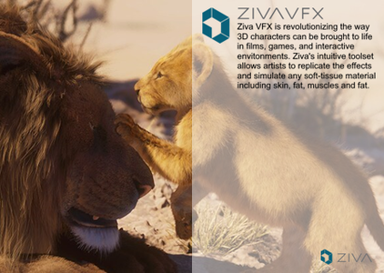 Ziva VFX 2.2 with Assets Win/Linux for Maya 2019-2023
