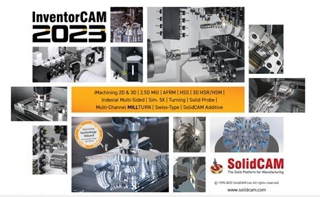 InventorCAM 2023 SP1 HF1 for Autodesk Inventor 2018-2024 x64 Multilingual