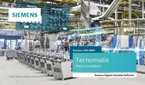 Siemens Tecnomatix Plant Simulation 2302.0003 x64