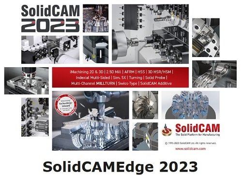 SolidCAM 2023 SP2 HF1 for Solid Edge 2020-2024 x64 Multilingual