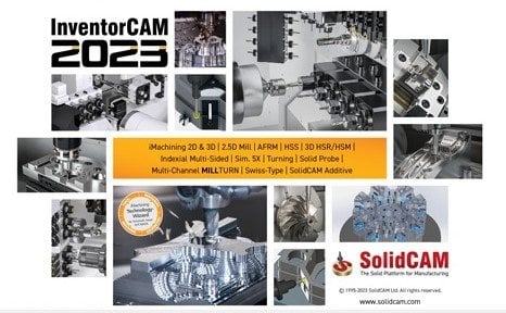 InventorCAM 2023 SP2 HF1 for Autodesk Inventor 2018-2024 x64 Multilingual